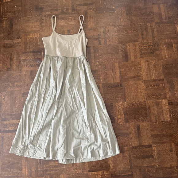 Old Navy - Olive Green Midi Dress - Picture 5 of 6